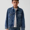 Icon-jeansjacka för barn