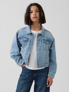 Icon-jeansjacka för barn