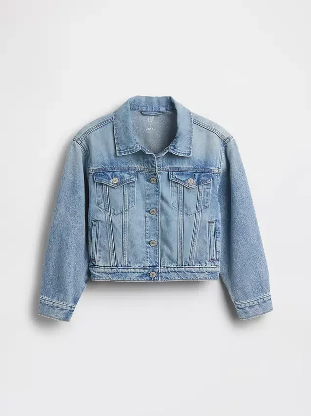 Icon-jeansjacka för barn