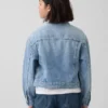 Icon-jeansjacka för barn