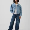 Icon-jeansjacka för barn