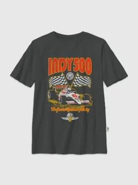 Indy 500-T-shirt med tryck för barn