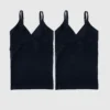 Ingrid and Isabel Basics – 2-pack sömlösa mammakläder med korsad halsringning