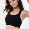Ingrid and Isabel Basics sömlös amningssport-BH för mammakläder, 2-pack