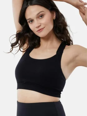 Ingrid and Isabel Basics sömlös amningssport-BH för mammakläder, 2-pack