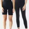Ingrid och Isabel – tvåpack med leggings och cykelshorts för efter förlossningen