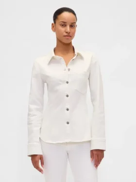 Insnörd denimskjorta