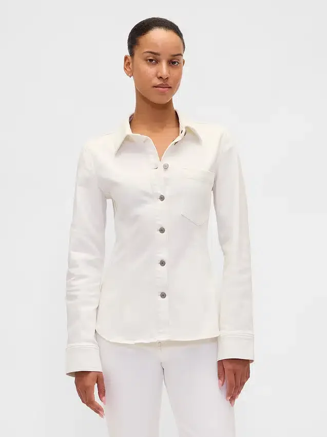Insnörd denimskjorta