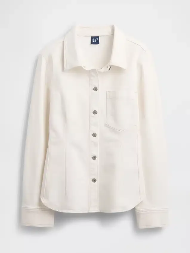 Insnörd denimskjorta