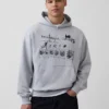 Jean-Michel Basquiat, tjock hoodie