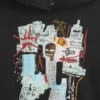 Jean-Michel Basquiat Vintagesoft-hoodie för småbarn