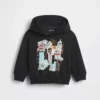 Jean-Michel Basquiat Vintagesoft-hoodie för småbarn