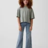 Jeans för barn med låg midja och avslappnad utsvängd passform