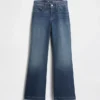 Jeans för barn med låg midja och avslappnad utsvängd passform