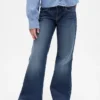 Jeans för barn med låg midja och avslappnad utsvängd passform