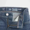 Jeans för barn med låg midja och avslappnad utsvängd passform