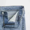 Jeans för barn med låg midja och avslappnad utsvängd passform
