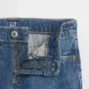 Jeans för barn med låg midja och rakt snitt
