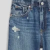 Jeans för barn med låg midja och vid ben
