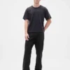 Jeans med avslappnad rak passform