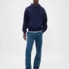 Jeans med avslappnad rak passform