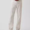 Jeans med avslappnad rak passform