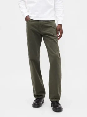 Jeans med avslappnad rak passform