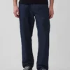 Jeans med avslappnad rak passform