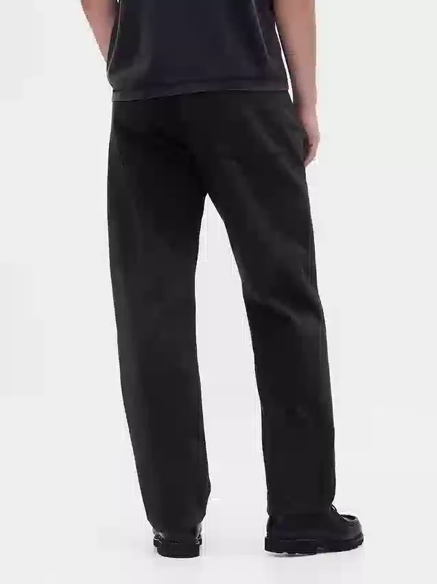 Jeans med avslappnad rak passform