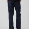 Jeans med avslappnad rak passform