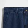 Jeans med avslappnad rak passform