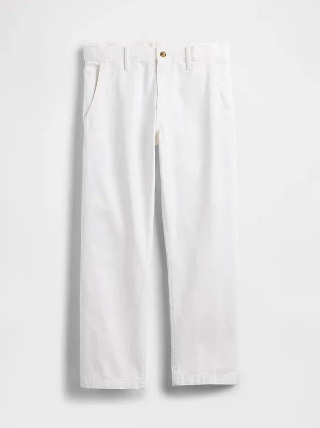 Jeans med avslappnad rak passform