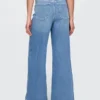 Jeans med extra hög midja och vida ben