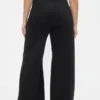 Jeans med extra hög midja och vida ben