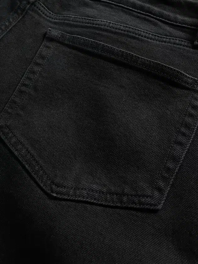 Jeans med extra hög midja och vida ben