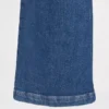Jeans med extra hög midja och vida ben