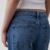Jeans med extra låg midja i 90-talsstil