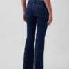 Jeans med extra låg midja, långa och smala