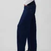 Jeans med hög midja och rak passform