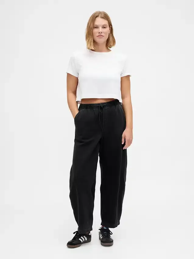 Jeans med hög midja och rak passform