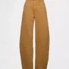Jeans med hög midja och rak passform