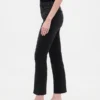 Jeans med hög midja och utsvängda ben