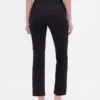 Jeans med hög midja och utsvängda ben