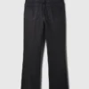 Jeans med hög midja och utsvängda ben