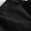 Jeans med hög midja och vid ben