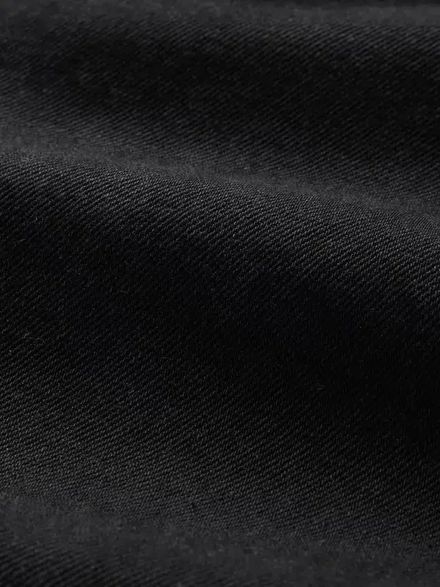 Jeans med hög midja, vid ben och ankellängd