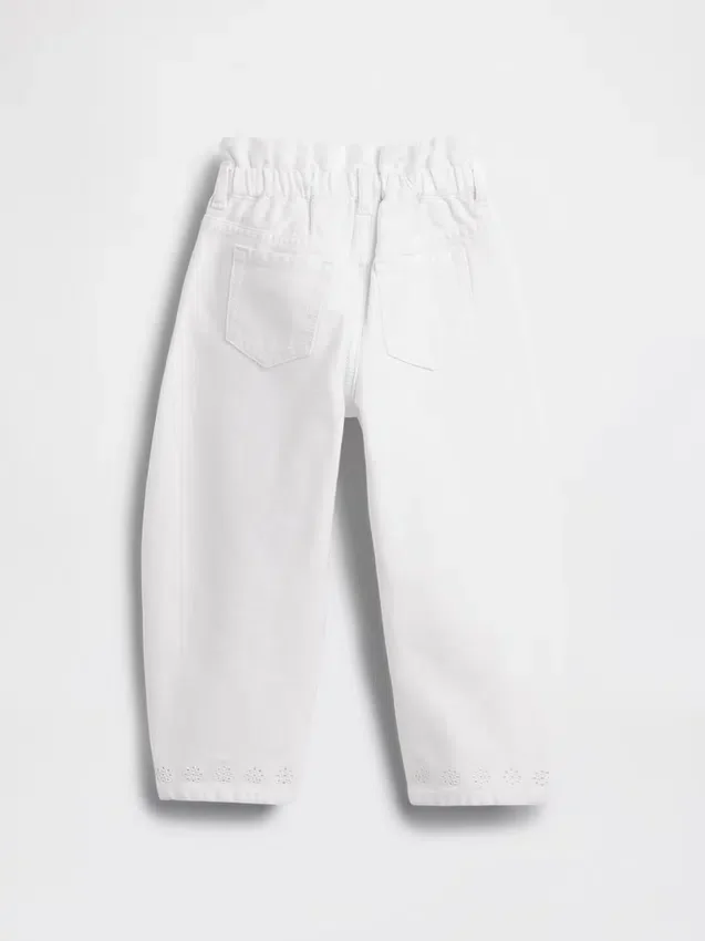 Jeans med hästskoformad söm och hålkant för Baby & Småbarn