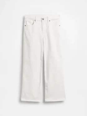 Jeans med låg midja och vida ben