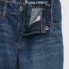 Jeans med medelhög midja för flickor