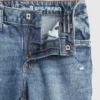 Jeans med medelhög midja för flickor